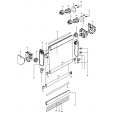 Система LVT-32 Duo (Louvolite) в сборе, без ткани Система LVT-32 Duo (Louvolite) в сборе, без ткани