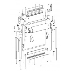 Система UNI-1 Box (Besta) в сборе, без ткани